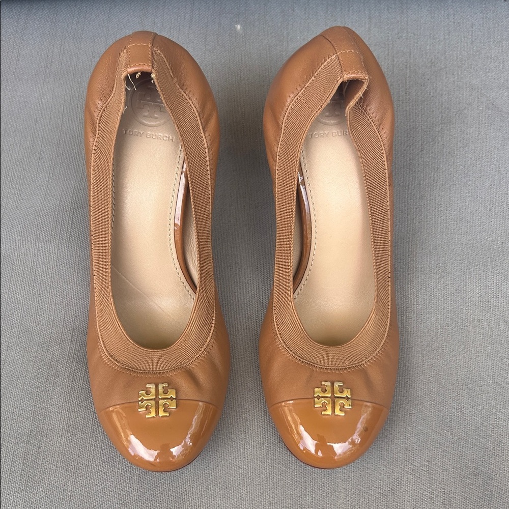 Tory Burch Women's Brown Ballet Flats